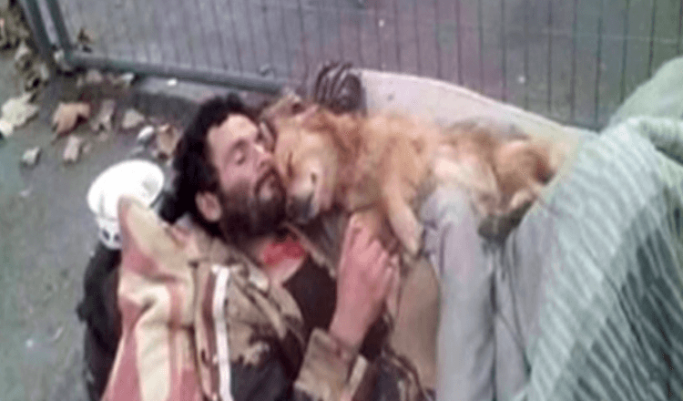 Dieser Obdachlose schläft mit seinem Hund im Arm, einem Engel mit vier Pfoten, der ihn nie im Stich lässt